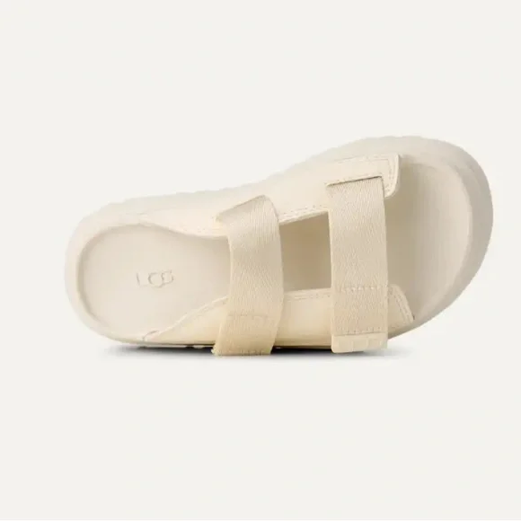 UGG Cream Slide Sandals - Picture 5 of 7